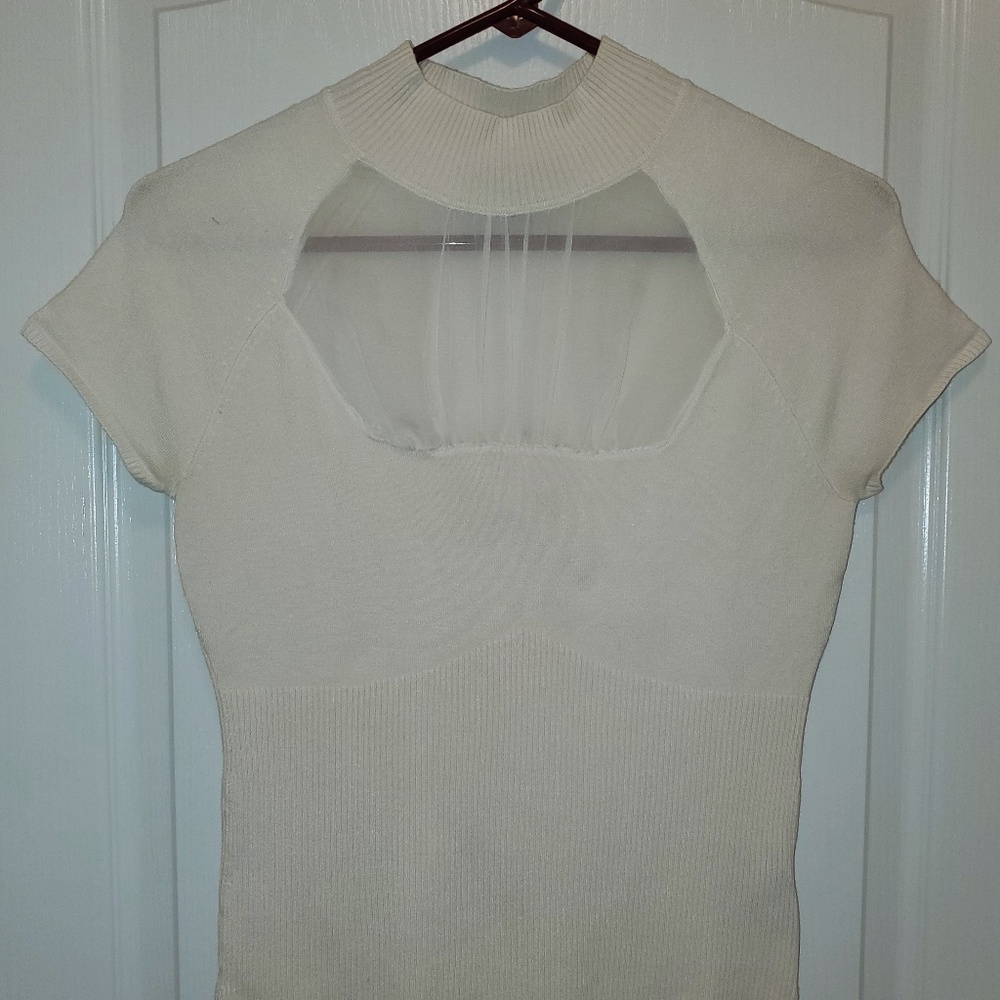 Rampage Women's Dressy Short Sleeve Top